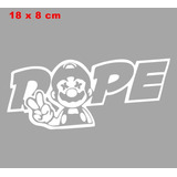 Mario Bros Stickers Dope
