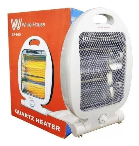 Calentador Eléctrico De Cuarzo Premium Dual Halógeno 800w