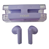 Auriculares Inalámbricos Noga Ng-btwins 36 Bluetooth Color Violeta