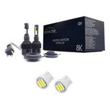 Kit Super Led Tech One Code 8000k H1 H3 H4 H7 H8 H11 Hb3 Hb4