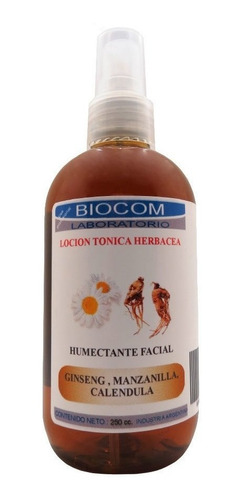 Locion Tonica Herbacea Humectante Facial X 250 Cc - Biocom