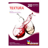 Papel Adhesivo Matte Textura : White Wave A4/100g/20 Hojas