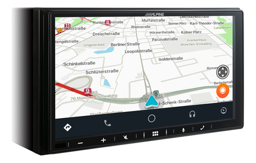 Alpine Pantalla Doble Din Ilx-w650 Color Negro