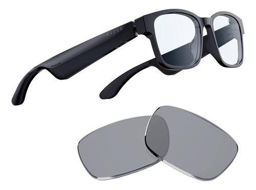 Gafas Inteligentes Razer Anzu, Rectangular, Talla L, Negro