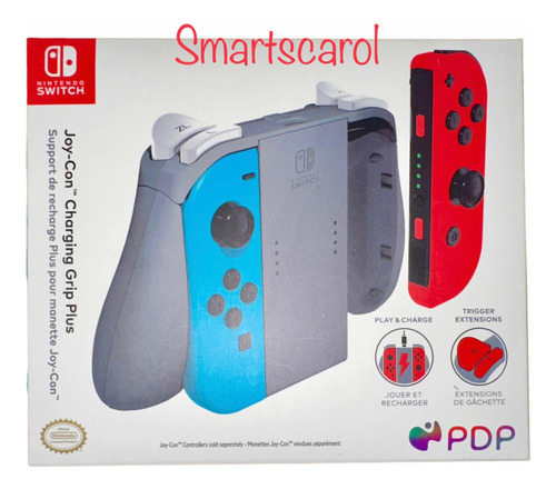 Comfort Grip Carregador Para Joycon Oficial Nintendo Switch