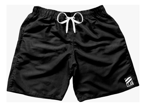 Short Mauricinho Masculino Praia Tactel Verão Com Cordão