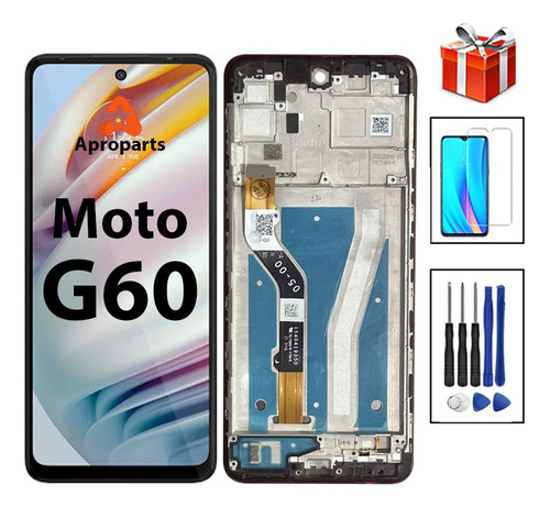 Pantalla Lcd Compatible Con Motorola G60/ G60s Con Marco