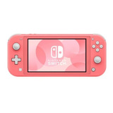 Nintendo Switch Lite 32gb Color Coral Nuevo Sellado