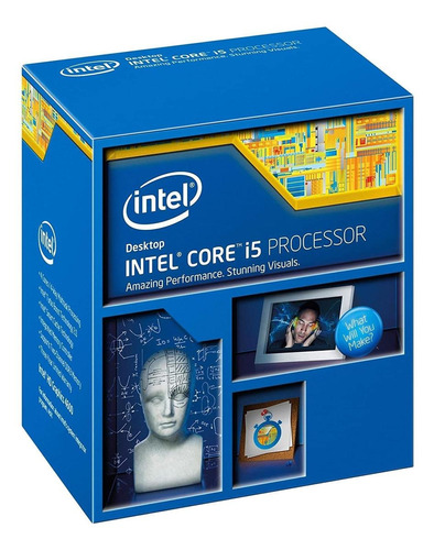 Processador Gamer Intel 1150 Core I5-4590 + Cooler Knup N/f