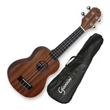 Ukulele Concert Acústico Sapele C/ Bag Giannini Guk 23ws