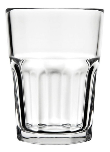 Juego 6 Vasos Vidrio Nadir 200 Ml Bristol Soda Jugo Agua !!