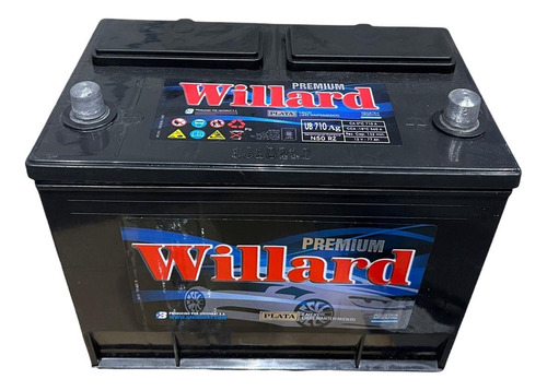 Bateria Willard Ub590/710 + Derecha Willard Ub710d