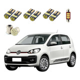 Kit Lâmpada Led Vw Up - Canbus  (farol, Luz Teto, Placa)