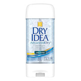Antialergico Desodorante Dry Idea Gel Unscented - Importado
