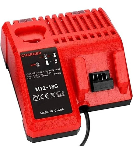 Cargador Para Baterias Pilas Milwaukee 12v Y 18v M12 M14 M18