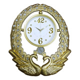 Reloj Mural Grande Decorativo Pavo Real Silencioso - Oferta