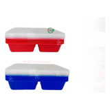 Set De Contenedor De Alimentos X5 Cocina Despensa Plastico