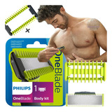 Kit Body Oneblade 1 Lamina E 2 Pentes One Blade - Philips