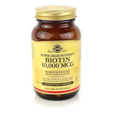 Biotina Alta Potencia 10,000 Mcg 120 Capsulas Envio Gratis 