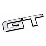 Emblema Gt Logo Letras Ford Mustang - Incluye Stickers