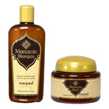 Kit Shampoo Marrocan 240ml + Marrocan Mask 200g