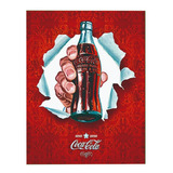 Cuadro En Vinilo Decorativo Retablo Coca-cola Vintage