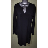 Vestido Casual Michael Kors Talla M Color Negro 