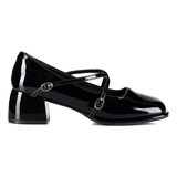 Zapatos Mujer Mary Jane De Plataforma Clásico Elegante Weide