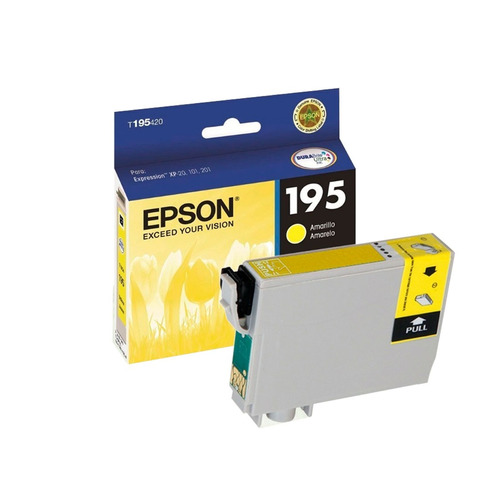 Cartucho Epson T195 Amarillo Para Xp-201 101 211 4ml T19 /vc