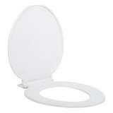 Tapa Wc Plastica Blanca Universal Redonda Fanaloza Color Blanco