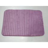 Alfombra Memory De Baño Mullida Antideslizante 40x60cm