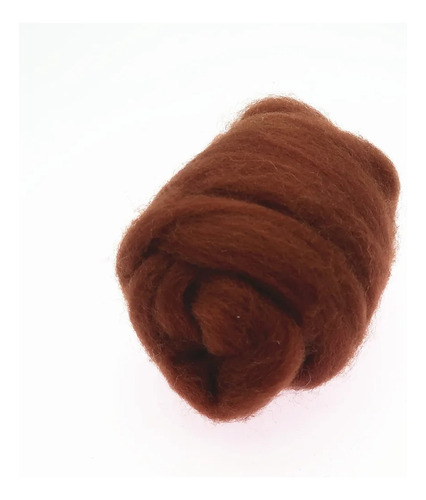 4 Cores Lã Pra Feltragem Natural Merino Cardada Penteada 15g