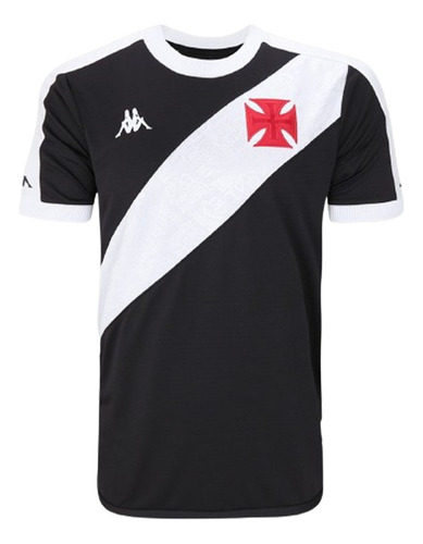 Camisa Vasco Oficial Jogo 1 Infantil Kappa 2024/2025 