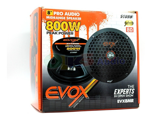 1 Medio Rango 8 400w Rms 8 Ohms Open Show Evox Storm Evx8mr