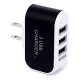 Cargador Usb 3 Entradas 1a