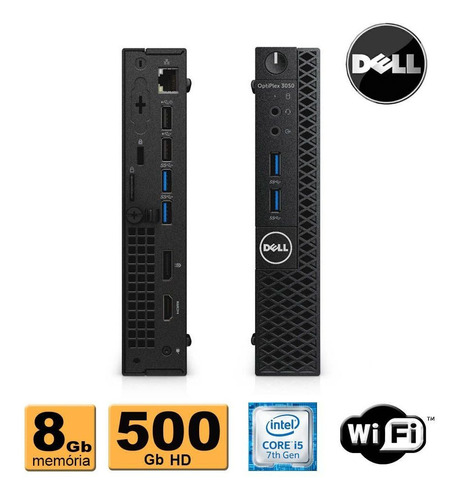 Mini Cpu Dell Optiplex 3050 Core I5 7500t 8gb Ddr4 Hd 500gb