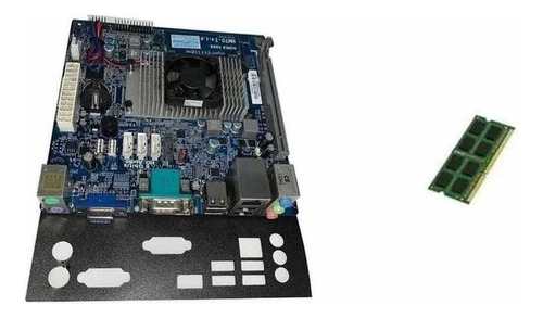  Placa Mãe + Memoria  4g + Processador Compatível Windows 11