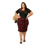 Vestidos Roupas Evangélicas Midi Tubinho Festas Plus Size 