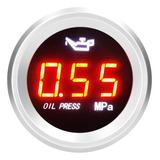 Medidor Presión Aceite Digital Con Alarma Parpadeante 0-1.00