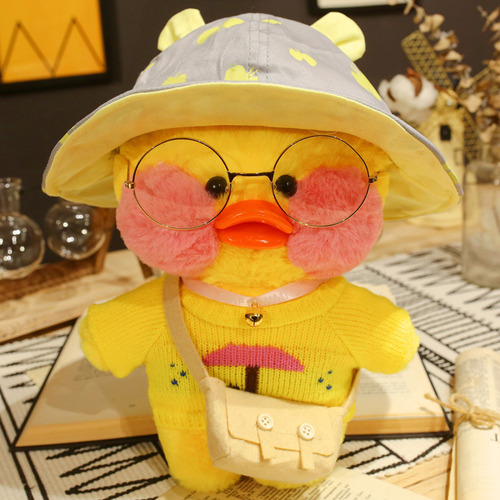 30cm Pato Lalafanfan Kawaii Peluche Juguetes Pato