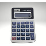 Calculadora De Mesa Pequena 8 Dígitos V185a Cor Cinza