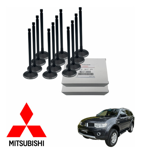 Juego Valvulas De Admision Mitsubishi Montero Sport Limited Foto 2