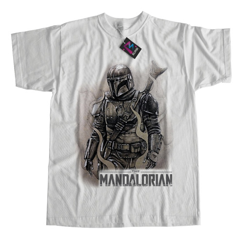 Remera The Mandalorian Star Wars Dtf Calidad Premium