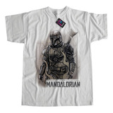 Remera The Mandalorian Star Wars Dtf Calidad Premium