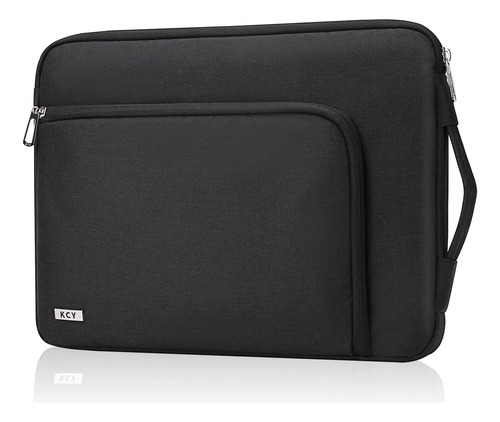 Funda De Notebook Acolchada Kcy 15.6  Impermeable Negro