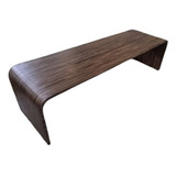 Mesa Baja Ratona Curvada 150 X 45 X 40 Ebano Ordö Design