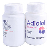 Tramadol 100 Mg Adiolol Frasco Con 50 Cápsulas Duo Pack