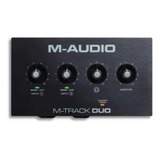 Interface De Áudio 2 M-trackduo - M-áudio