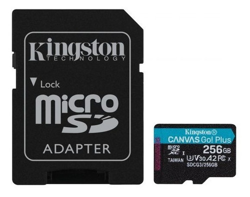 Memoria Kingston Micro Sdxc Canvas Go Plus 256gb Uhs-i U3v30