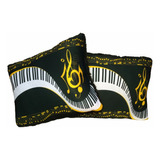 Cojín Piano Decorativo Música